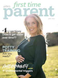 First Time Parent Magazine April cover